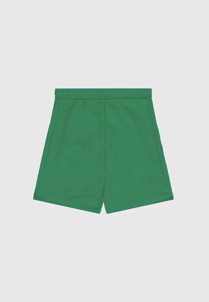 BERMUDA VERDE CON LOGO ARANCIONE BARROW - Angel Luxury