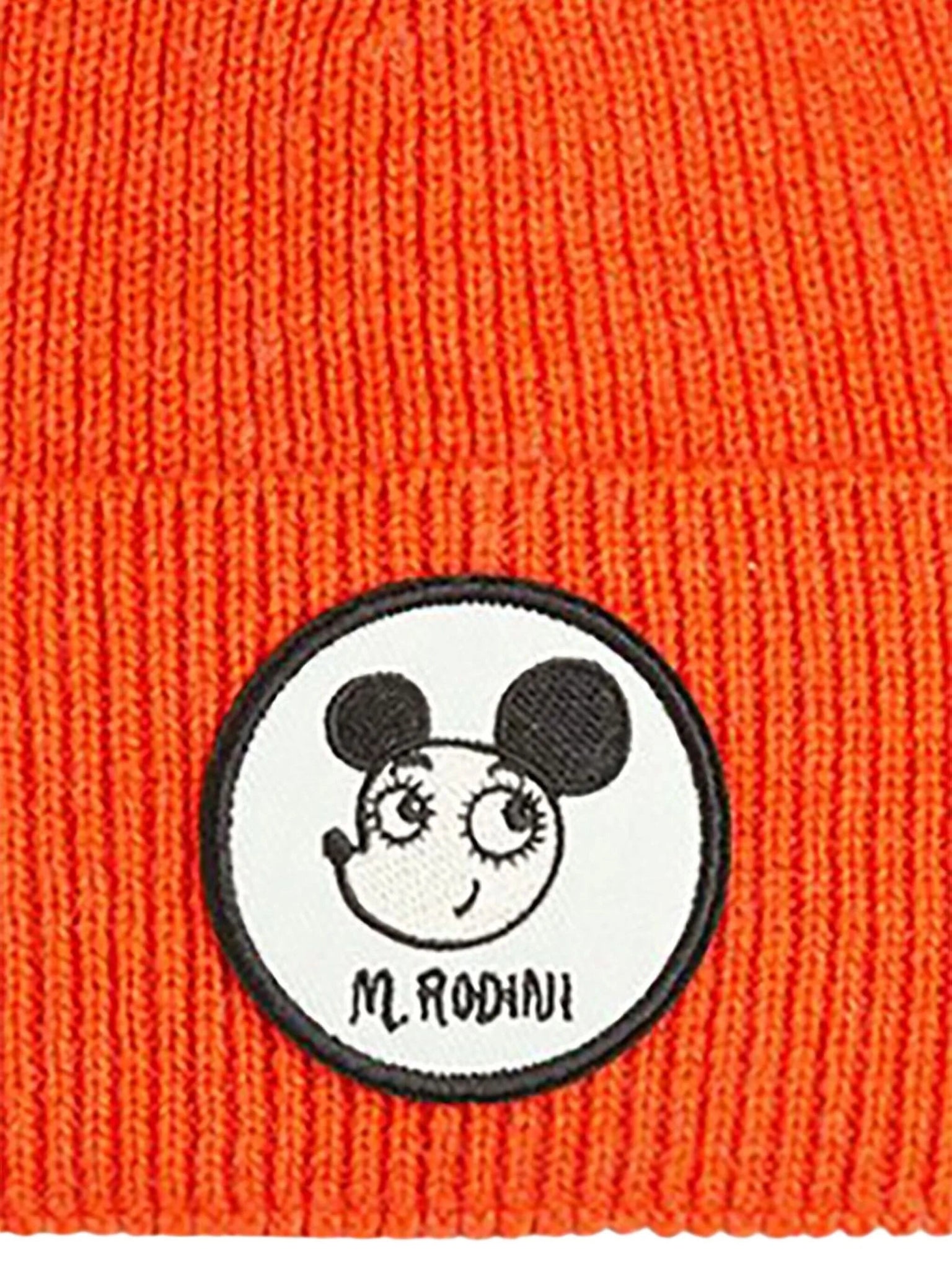 BERRETTO ARANCIONE CON TOPOLINO DI MINI RODINI - Angel Luxury
