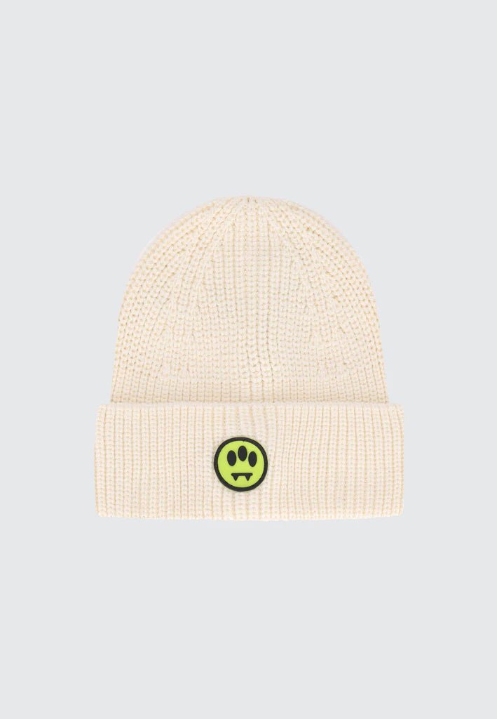 BERRETTO CREMA CON LOGO BARROW - Angel Luxury