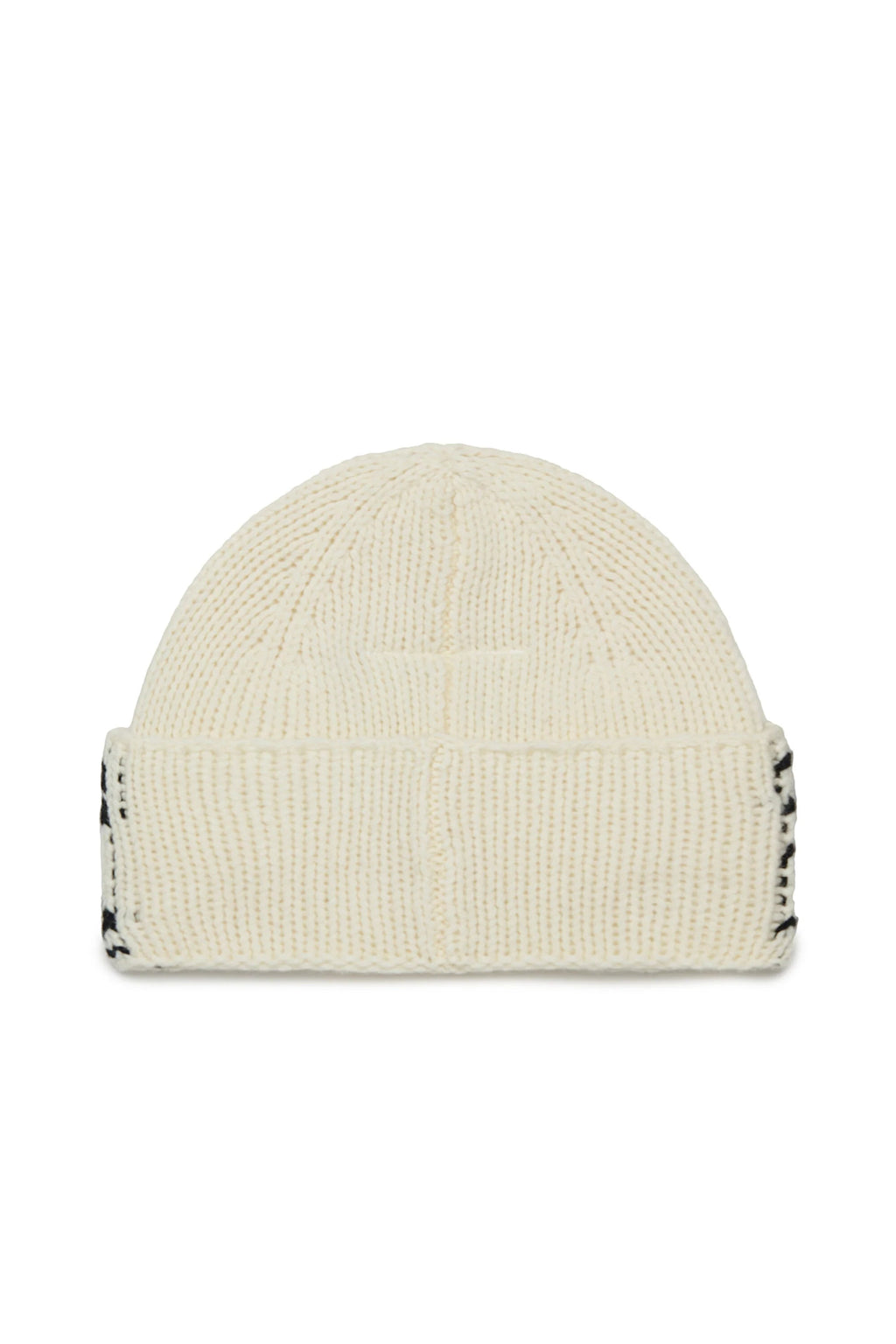 BERRETTO IN LANA PANNA CON LOGO NUMERICO MAISON MARGIELA - Angel Luxury