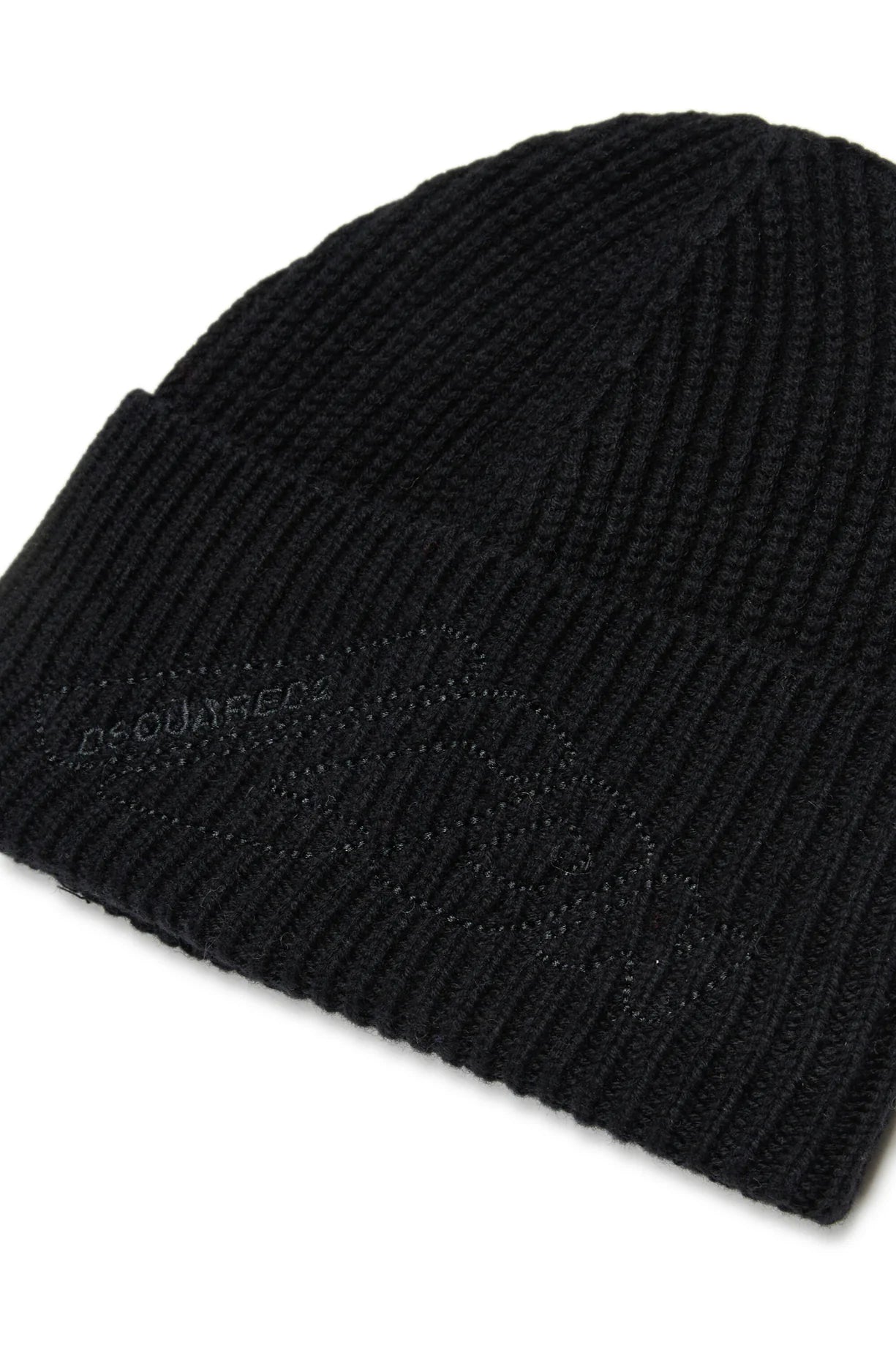 BERRETTO NERO CON LOGO ICON DSQUARED2 - Angel Luxury