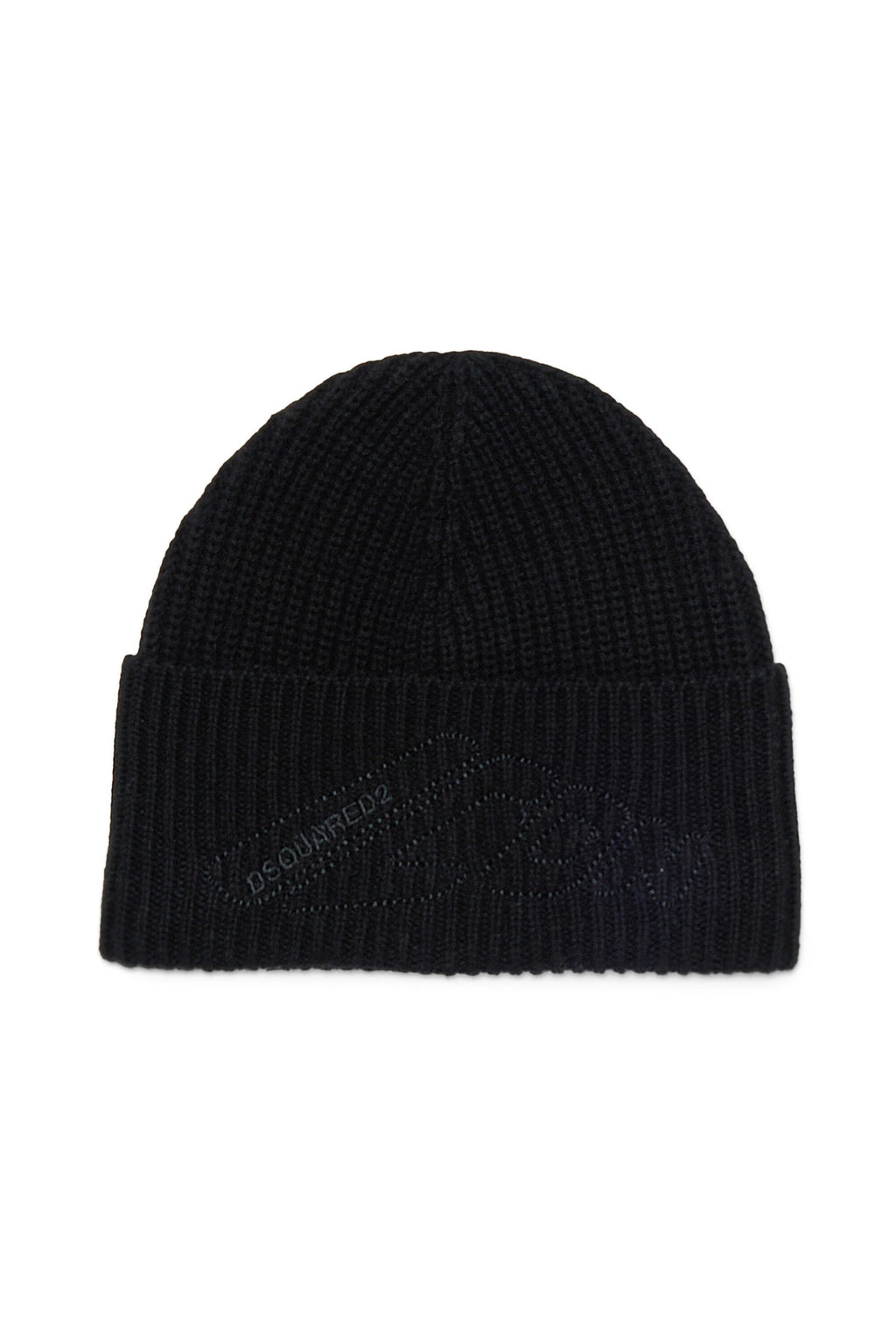 BERRETTO NERO CON LOGO ICON DSQUARED2 - Angel Luxury