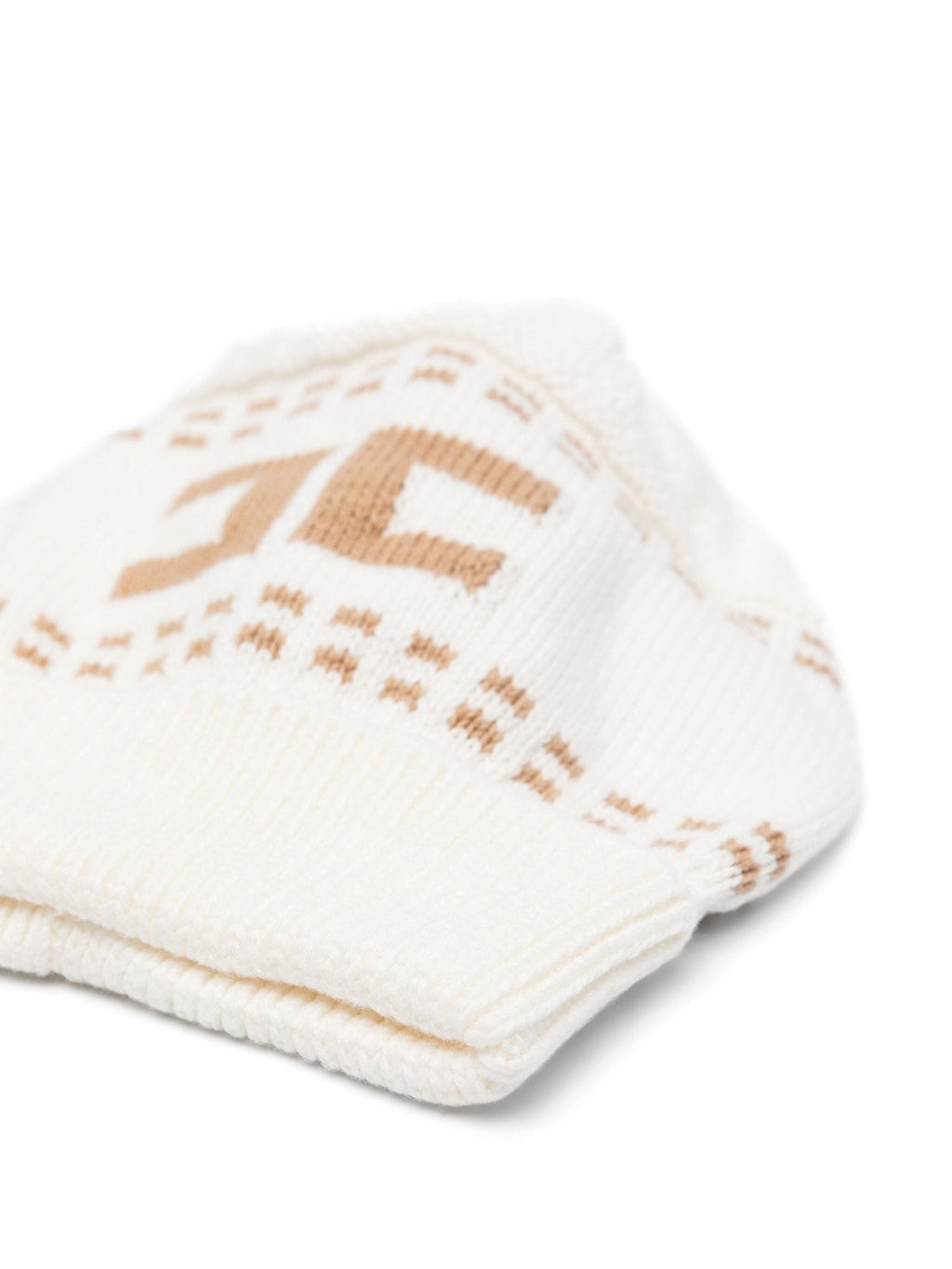 BERRETTO TRICOT AVORIO/SABBIA ELISABETTA FRANCHI - Angel Luxury