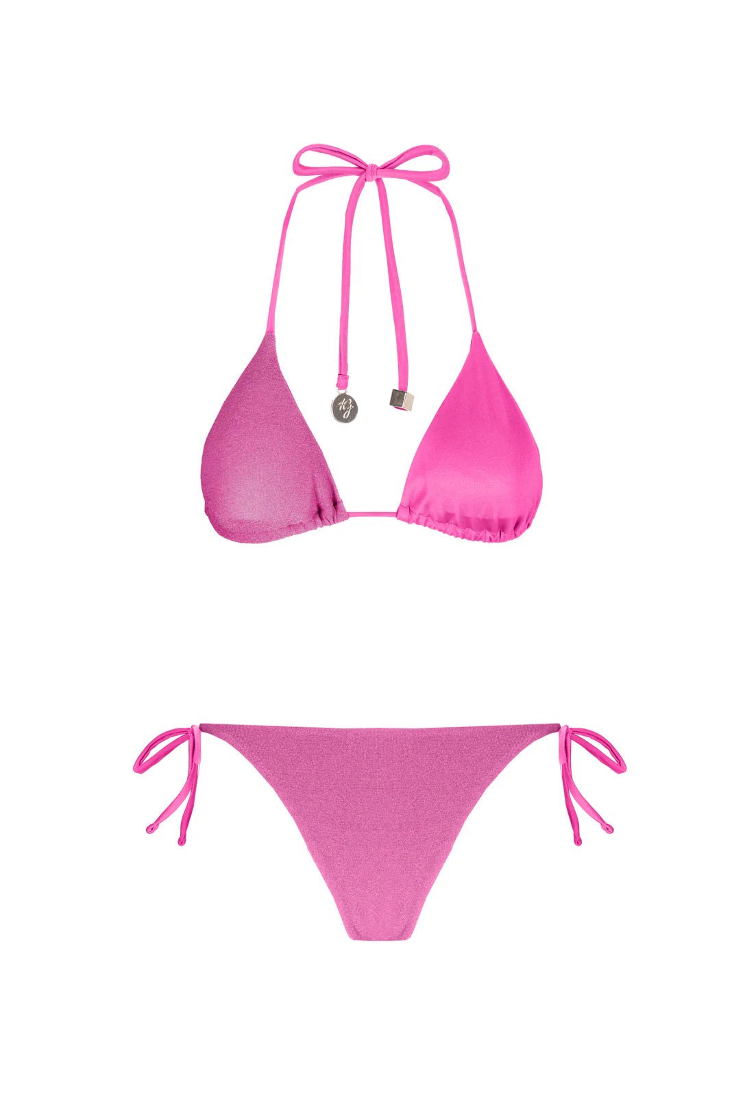BIKINI FUCSIA IN LUREX 4GIVENESS - Angel Luxury