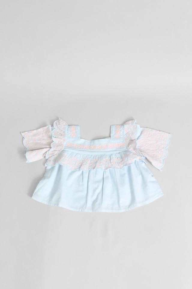 Blusa StellaMcCartney celeste - Angel Luxury