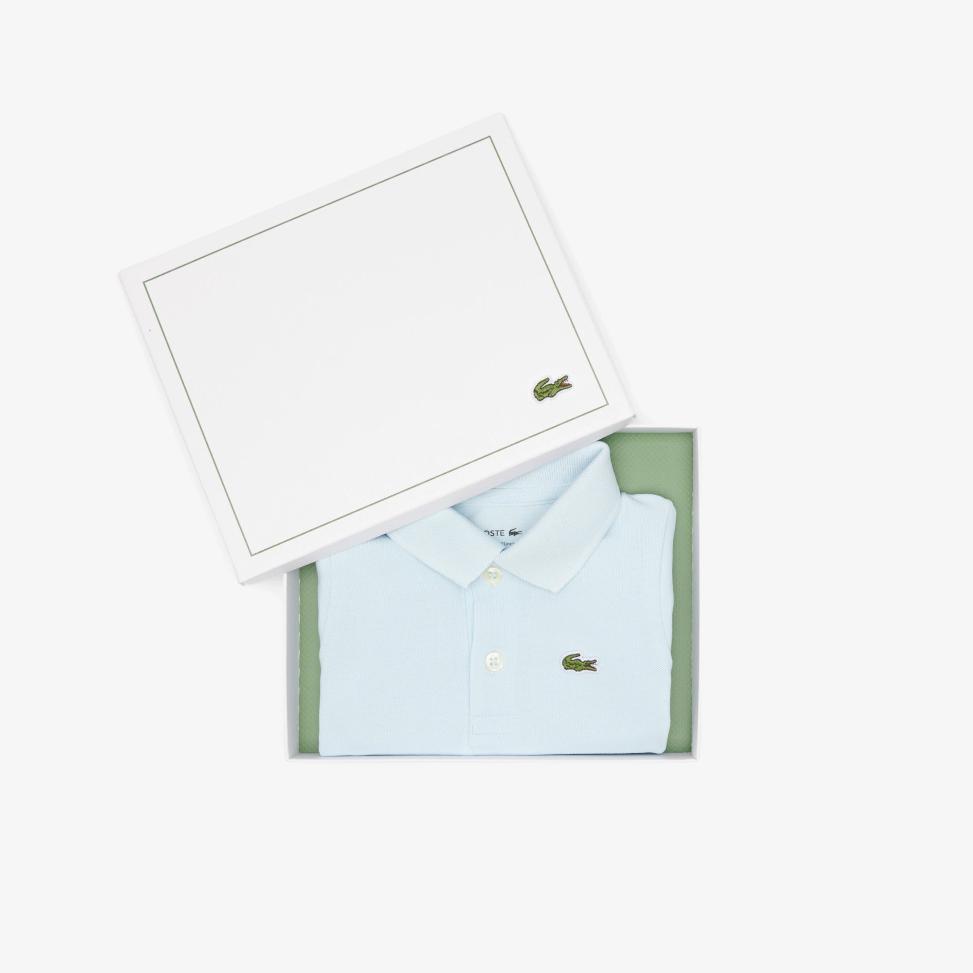 BODY A POLO AZZURRO LACOSTE - Angel Luxury