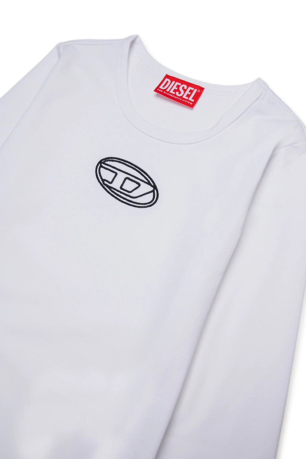 BODY BIANCO CON LOGO NERO DIESEL - Angel Luxury