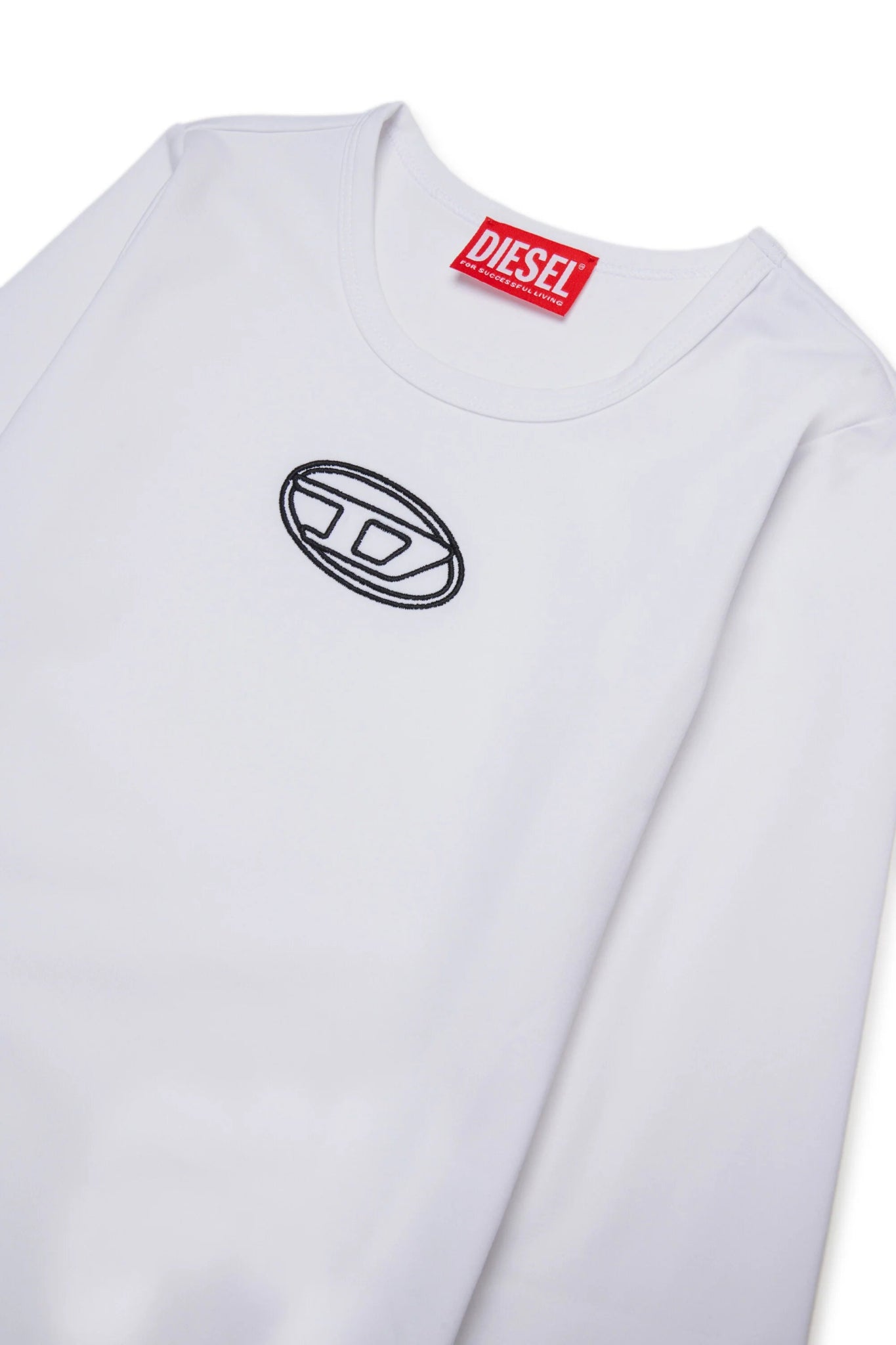 BODY BIANCO CON LOGO NERO DIESEL - Angel Luxury
