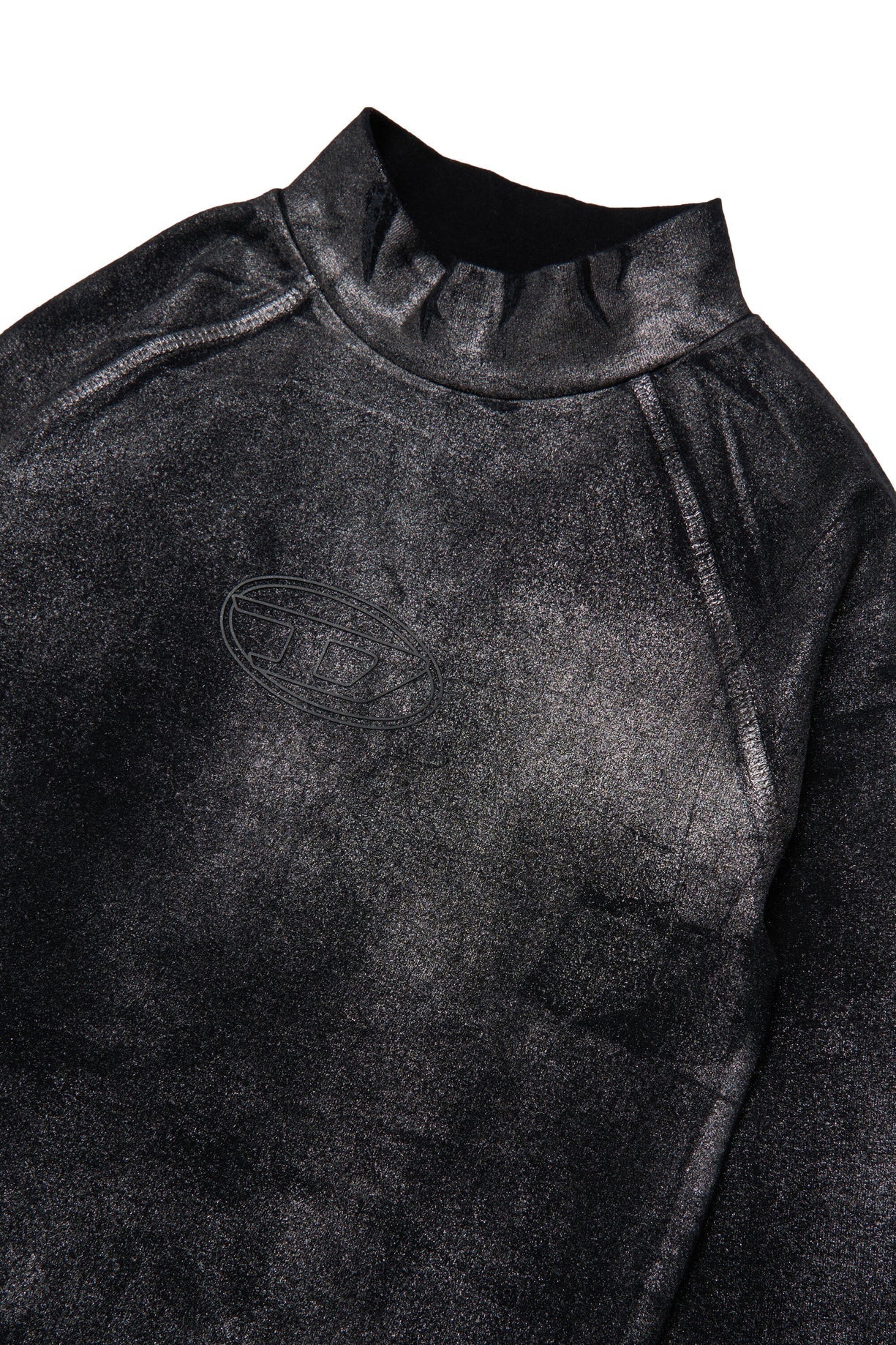 BODY ELASTICIZZATO MANICHE LUNGHE MARMORIZZATO DIESEL - Angel Luxury