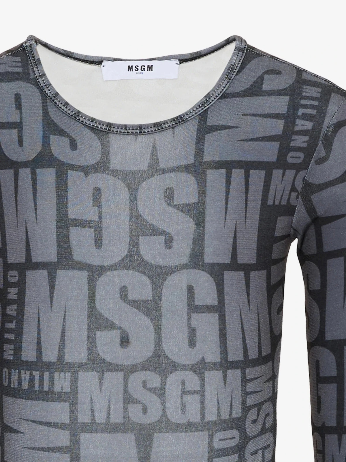 BODY NERO LOGATO MSGM - Angel Luxury