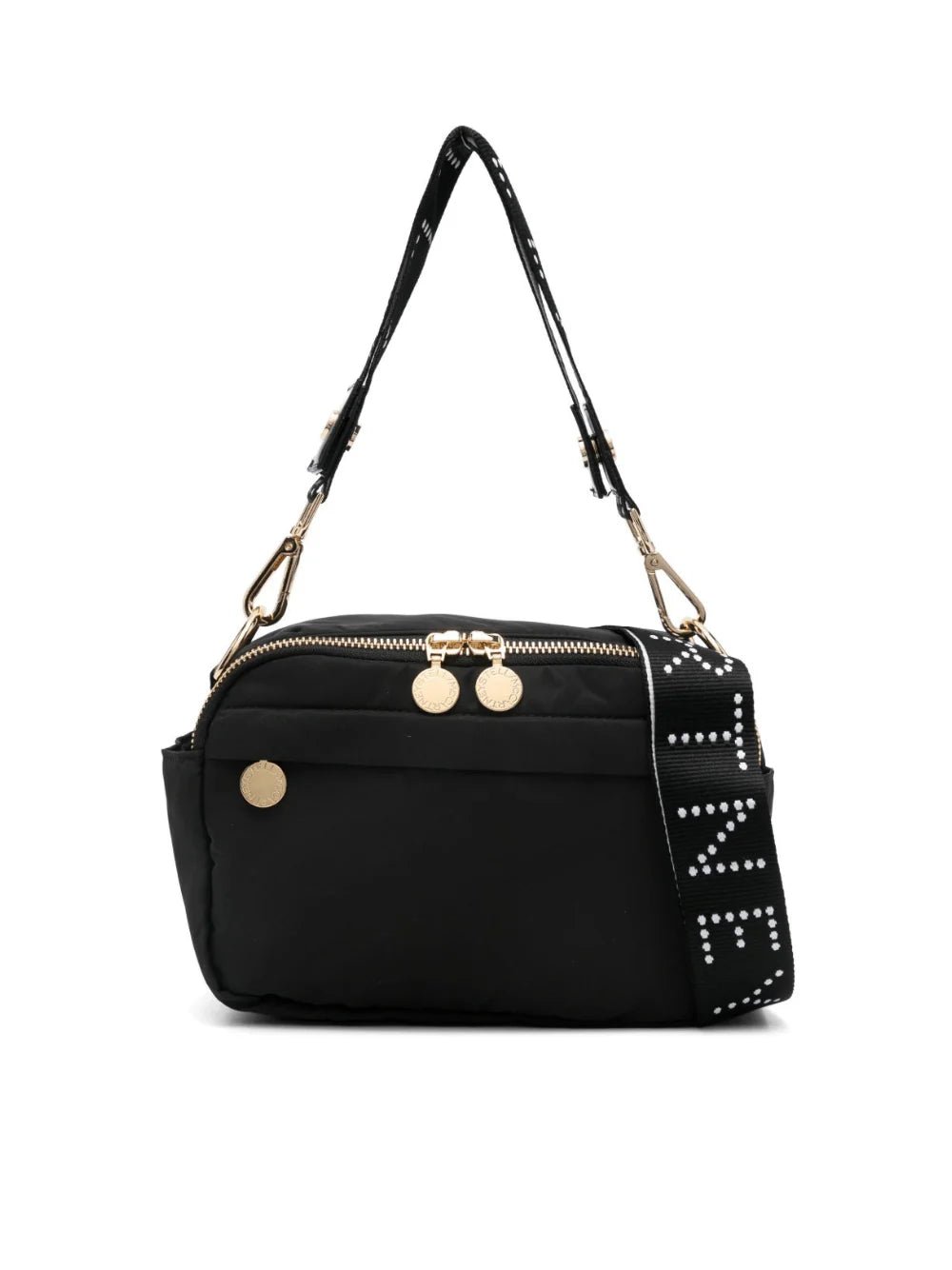 BORSA A SPALLA NERA STELLA MCCARTNEY - Angel Luxury