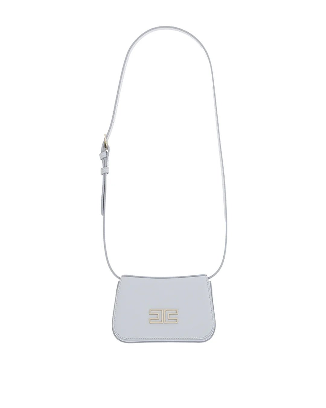 BORSA A TRACOLLA AZZURRO POLVERE ELISABETTA FRANCHI - Angel Luxury