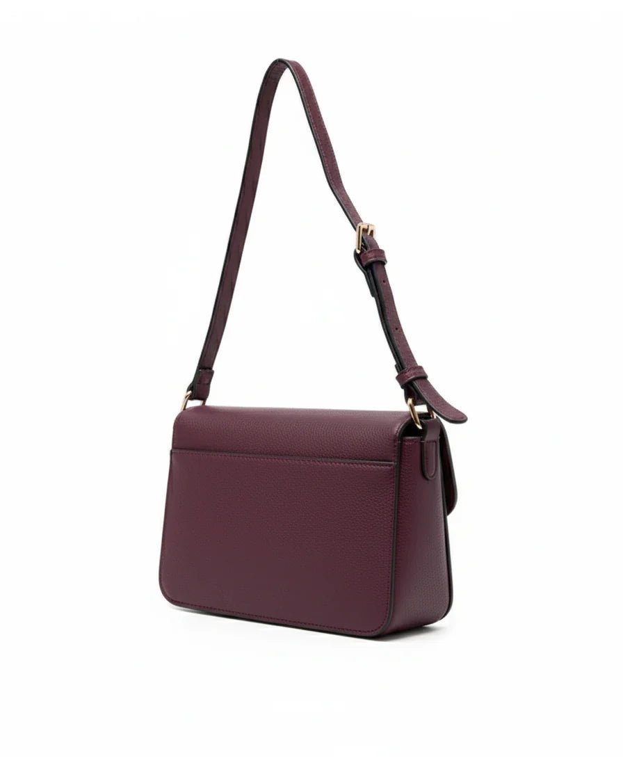 BORSA A TRACOLLA BORDEAUX MSGM - Angel Luxury