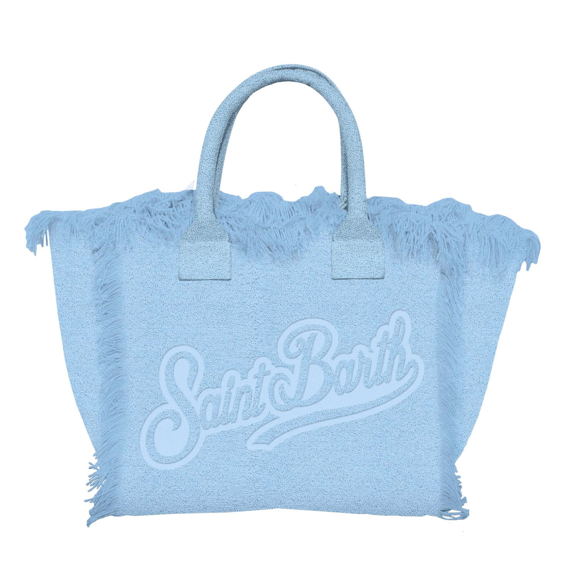 BORSA AZZURRA MC2 SAINT BARTH IN SPUGNA - Angel Luxury