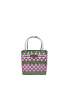 BORSA CHECK BASKET VERDE/VIOLA MARNI - Angel Luxury