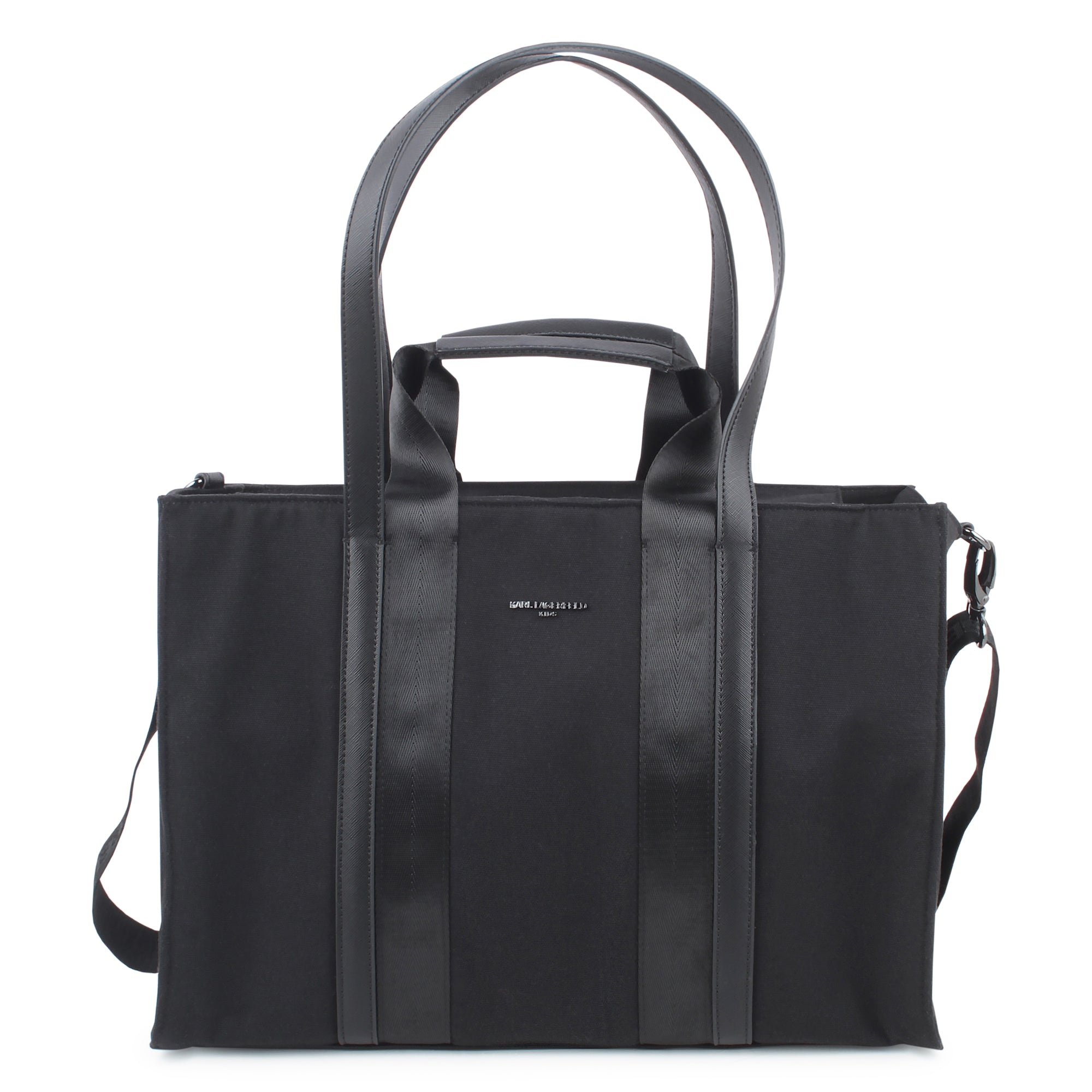 BORSA CON FASCIATOIO NERA KARL LAGERFELD - Angel Luxury