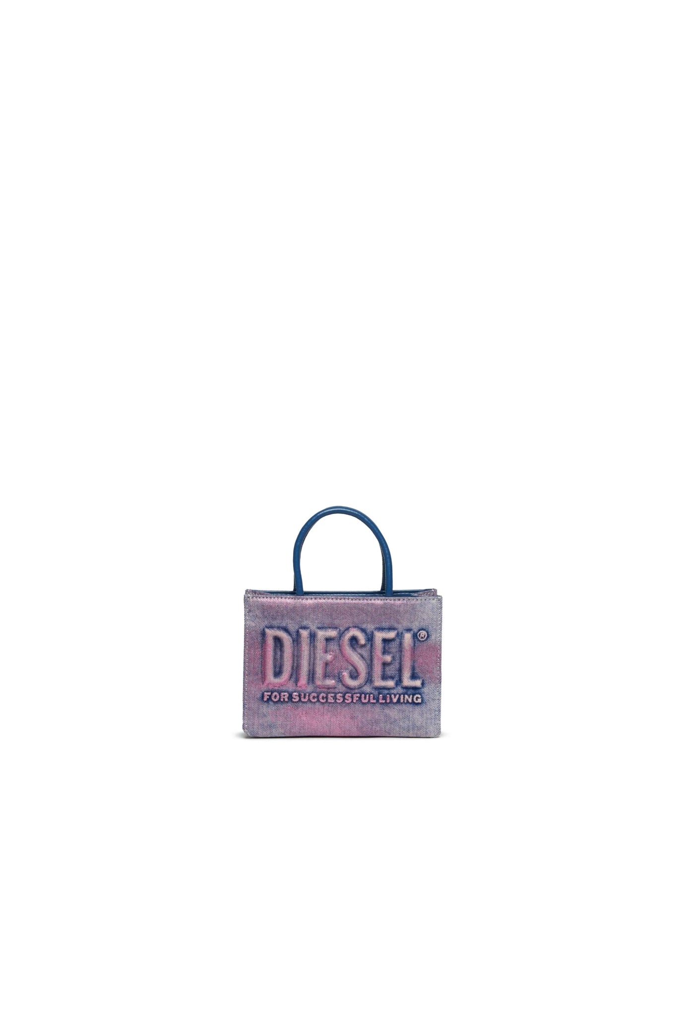 BORSA DSL 3D IN DENIM ROSA DIESEL - Angel Luxury