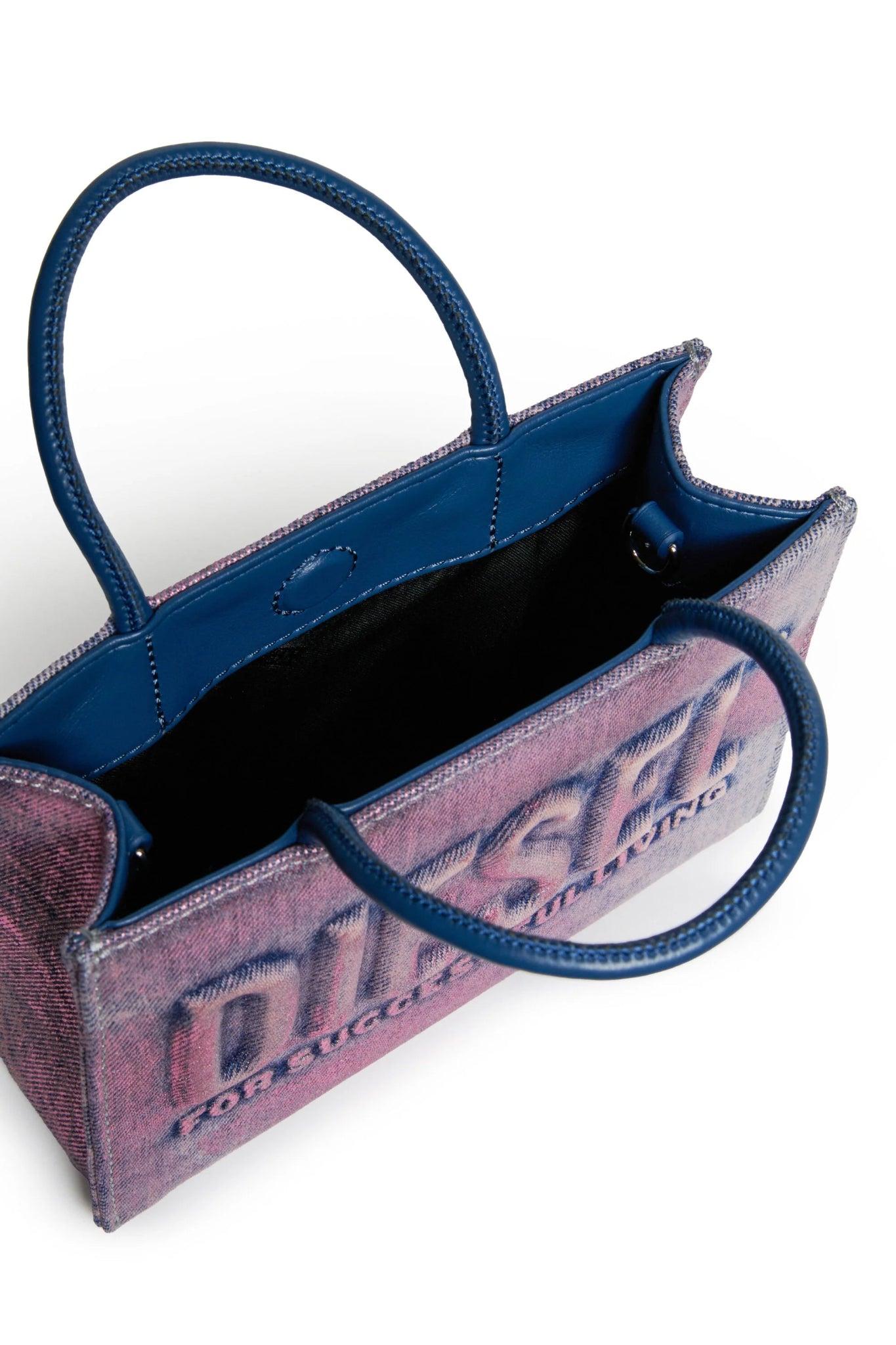 BORSA DSL 3D IN DENIM ROSA DIESEL - Angel Luxury