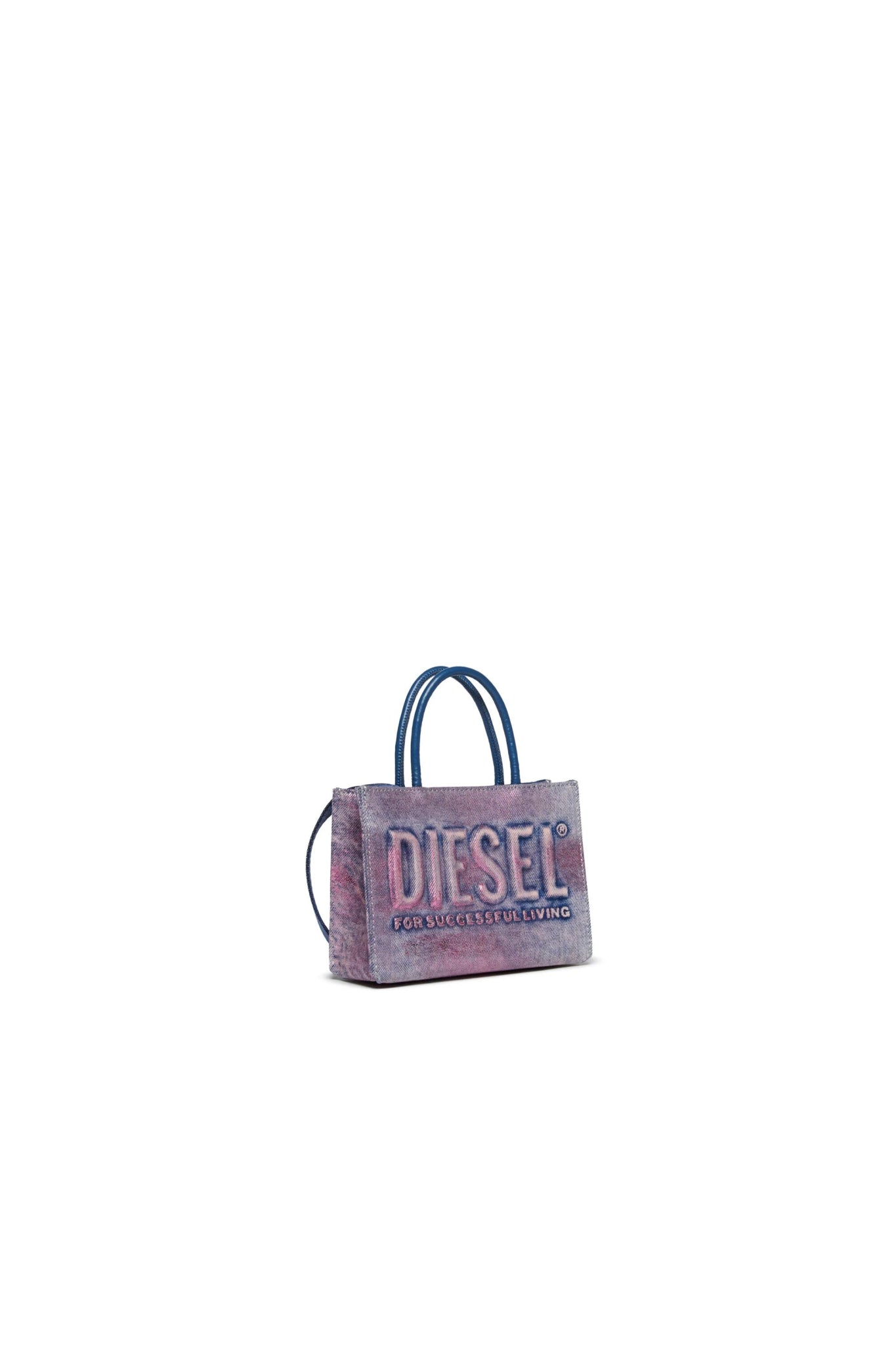 BORSA DSL 3D IN DENIM ROSA DIESEL - Angel Luxury