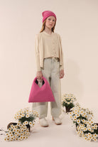 BORSA FUCSIA IN RETE MAISON MARGIELA - Angel Luxury