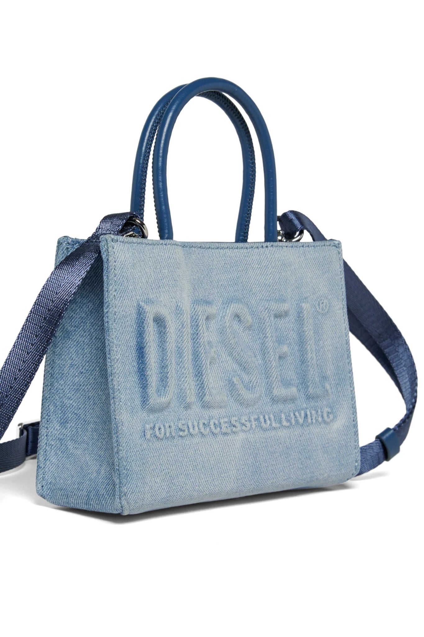 BORSA IN DENIM CON LOGO DIESEL - Angel Luxury