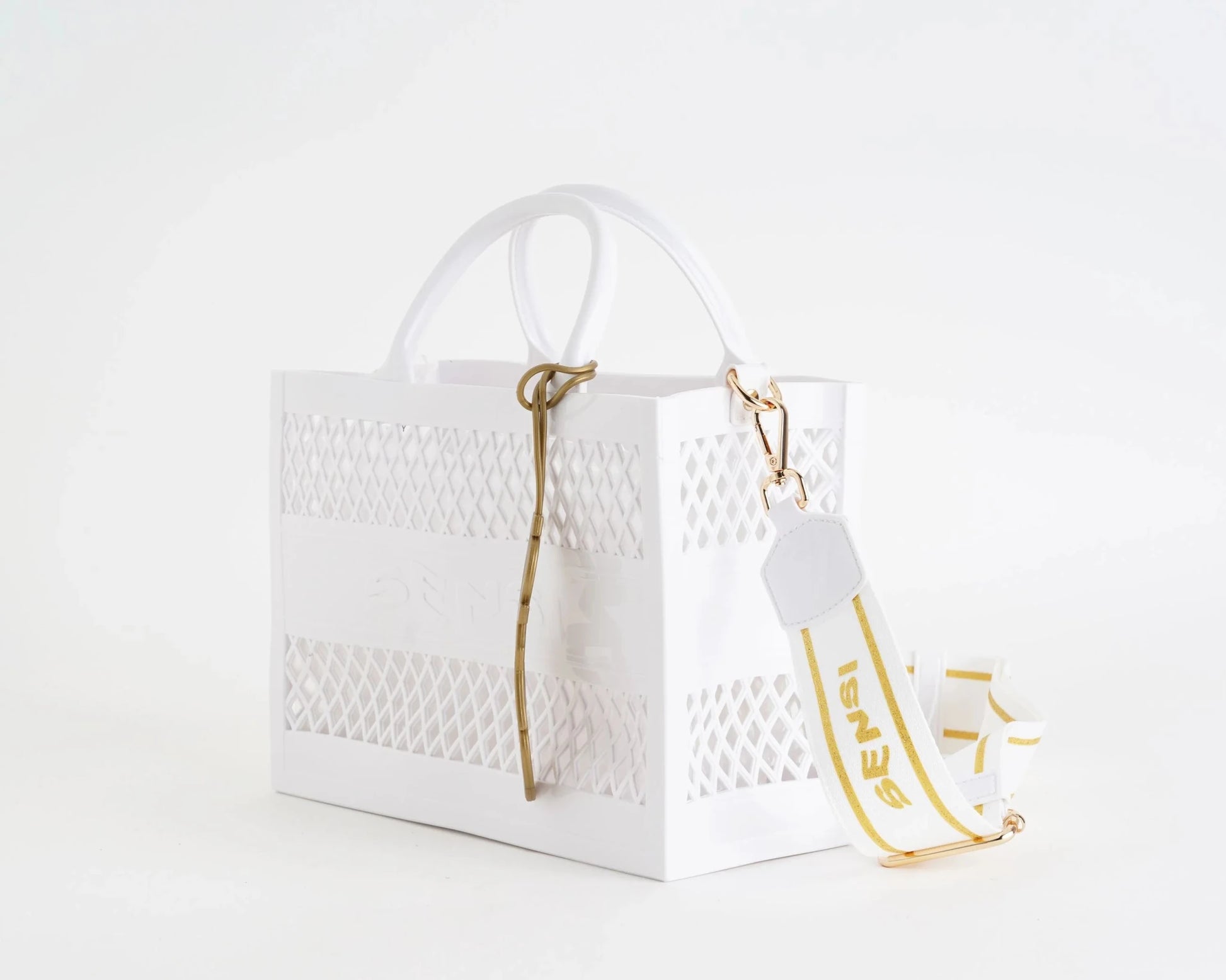 BORSA JACKIE BIANCA SENSI - Angel Luxury