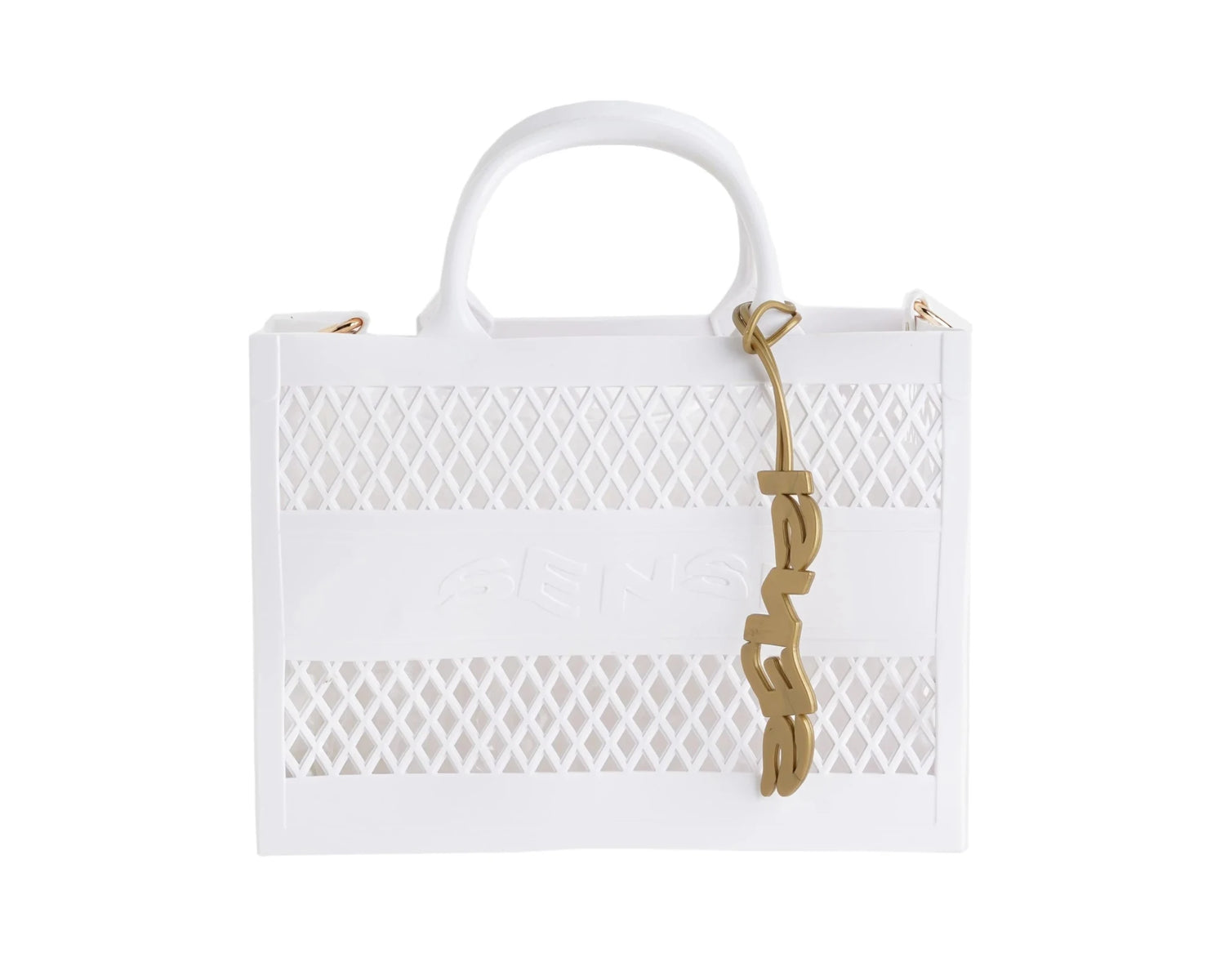 BORSA JACKIE BIANCA SENSI - Angel Luxury
