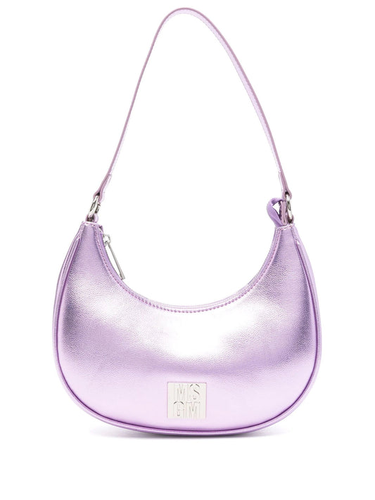 BORSA LILLA METALLIZZATA MSGM - Angel Luxury