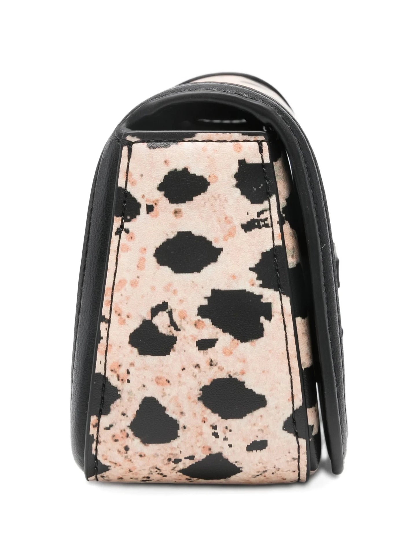 BORSA MACULATA BEIGE - NERO ELISABETTA FRANCHI - Angel Luxury