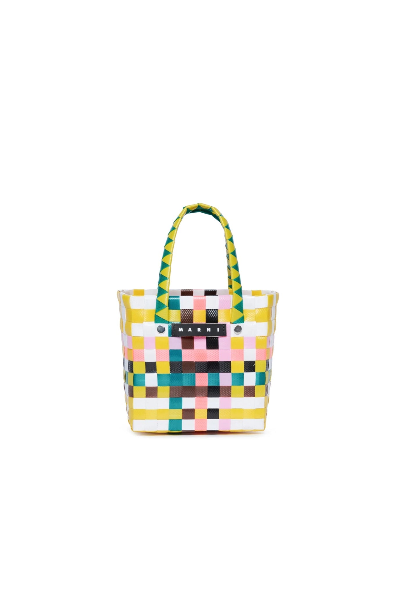 BORSA MICRO BASKET GIALLA MARNI - Angel Luxury