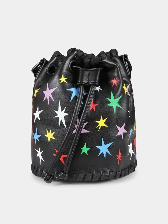 BORSA NERA A TRACOLLA STELLA MCCARTNEY - Angel Luxury