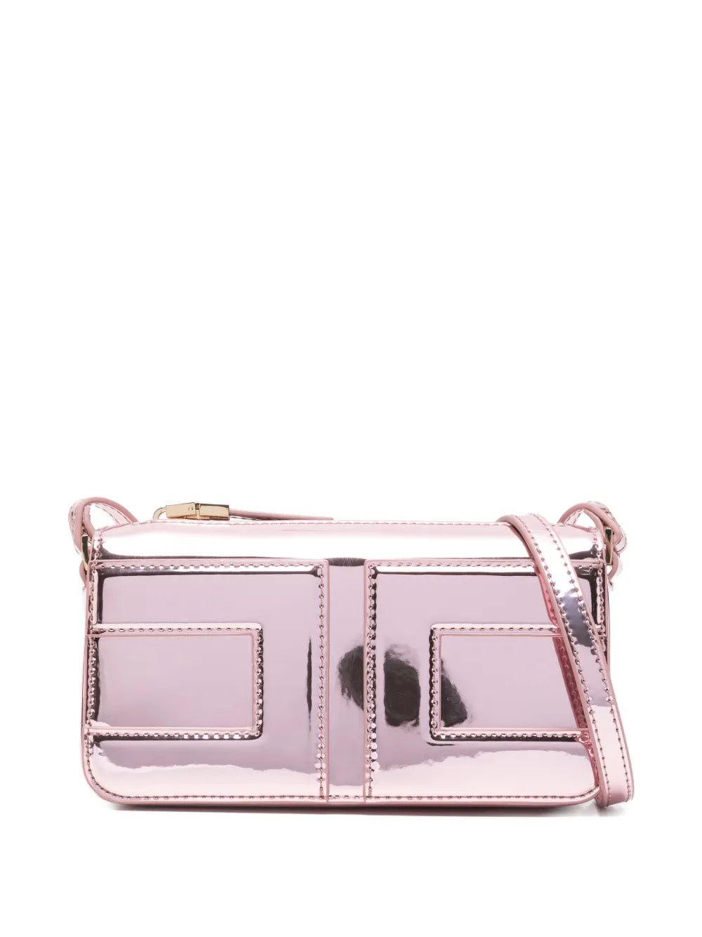 BORSA ROSA METALLIZZATA ELISABETTA FRANCHI - Angel Luxury