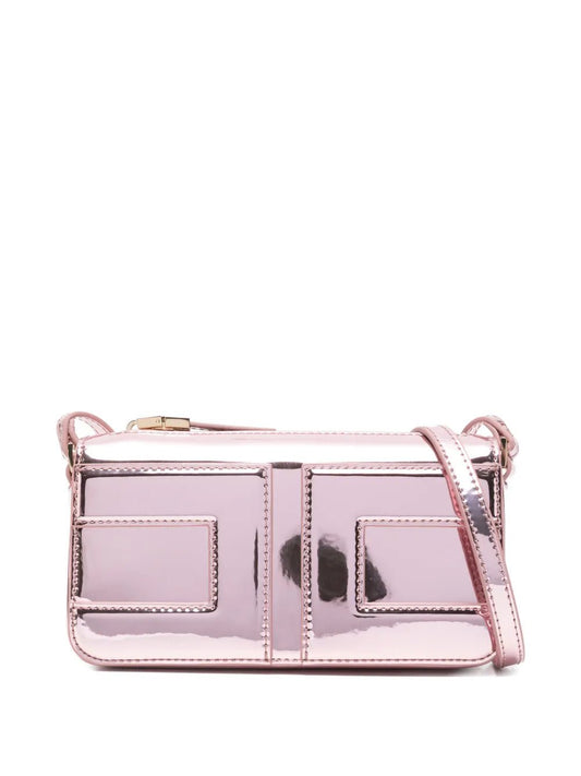 BORSA ROSA METALLIZZATA ELISABETTA FRANCHI - Angel Luxury