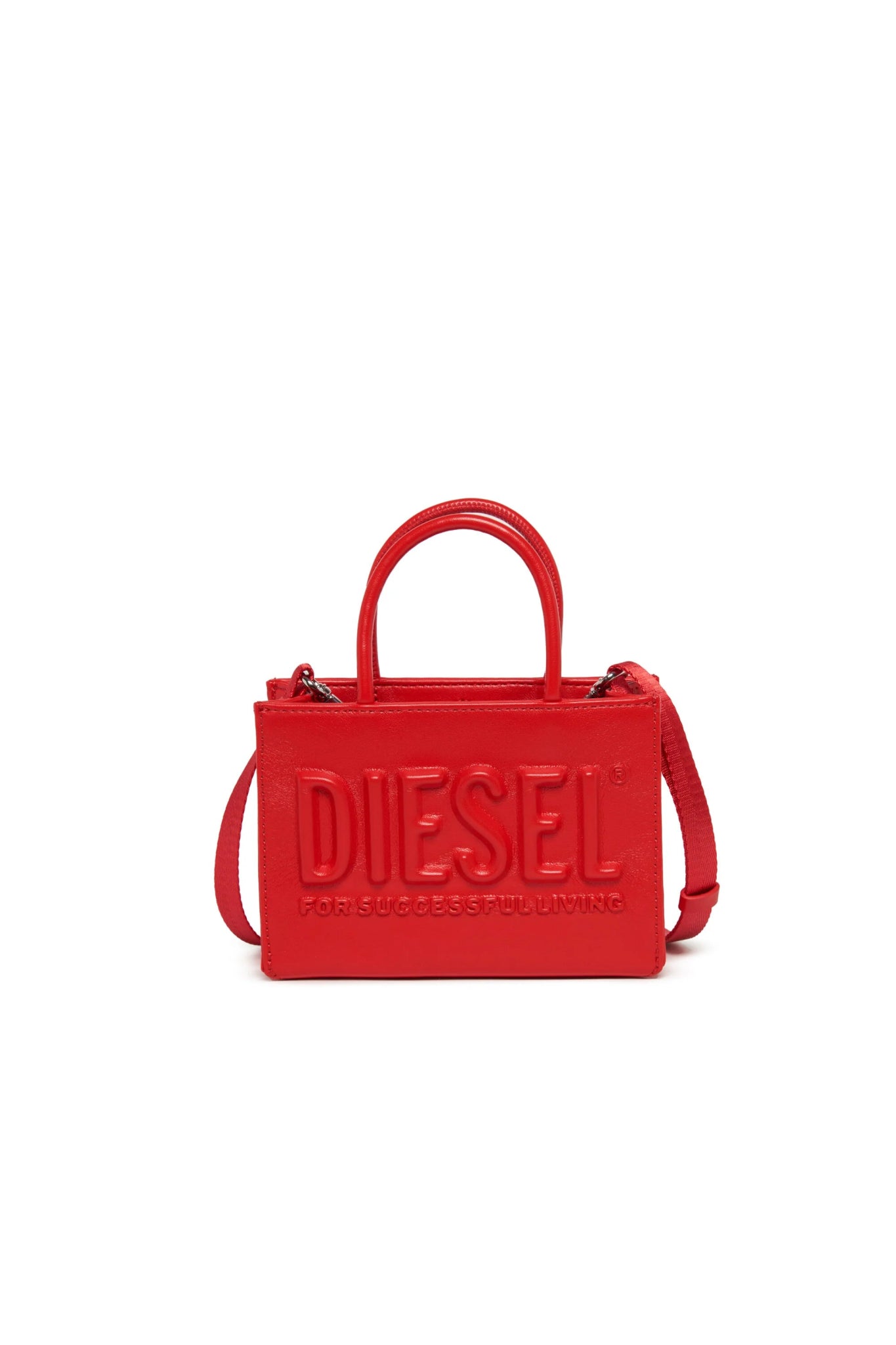 BORSA ROSSA CON LOGO DIESEL - Angel Luxury