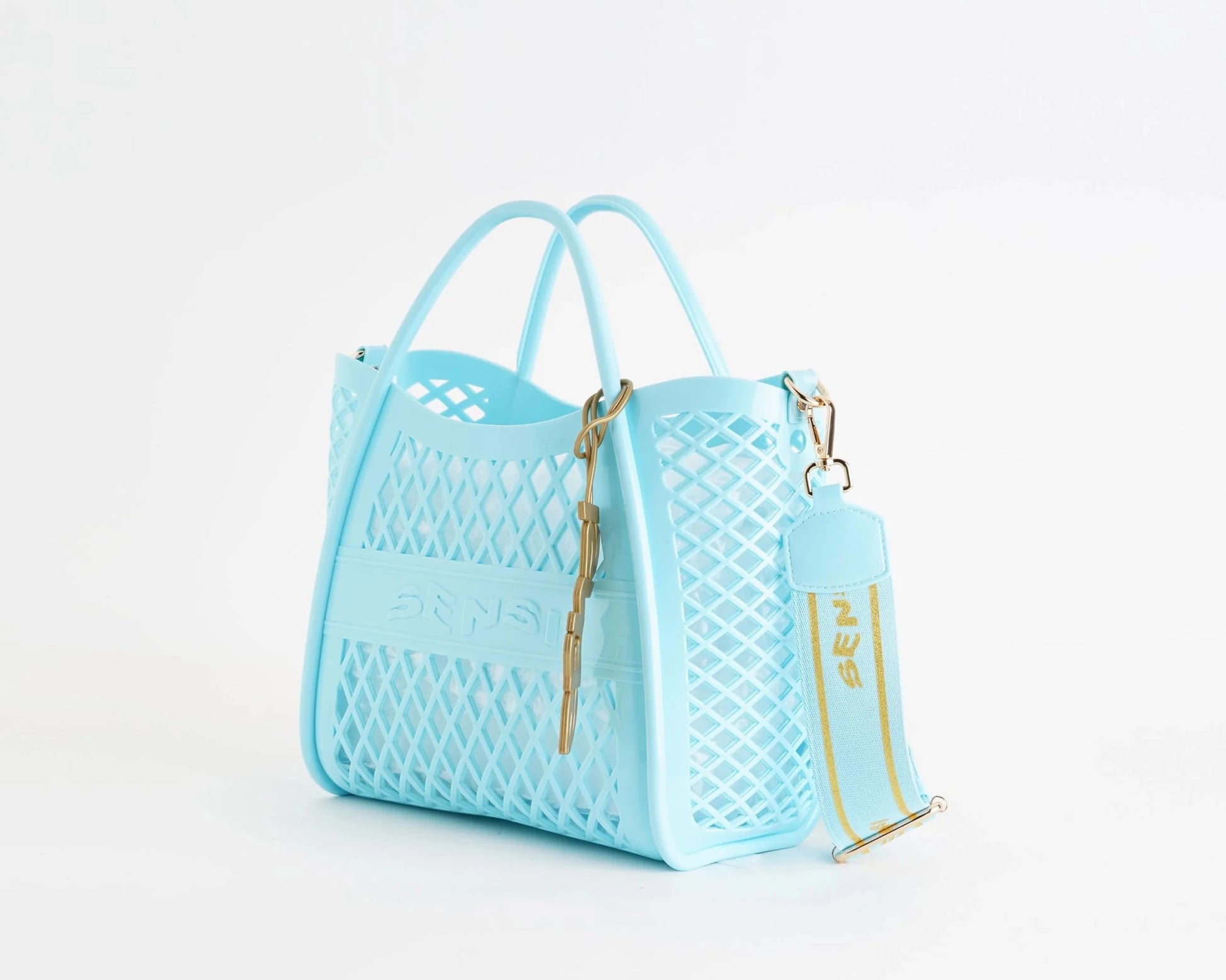 BORSA SANTORINI CELESTE SENSI - Angel Luxury