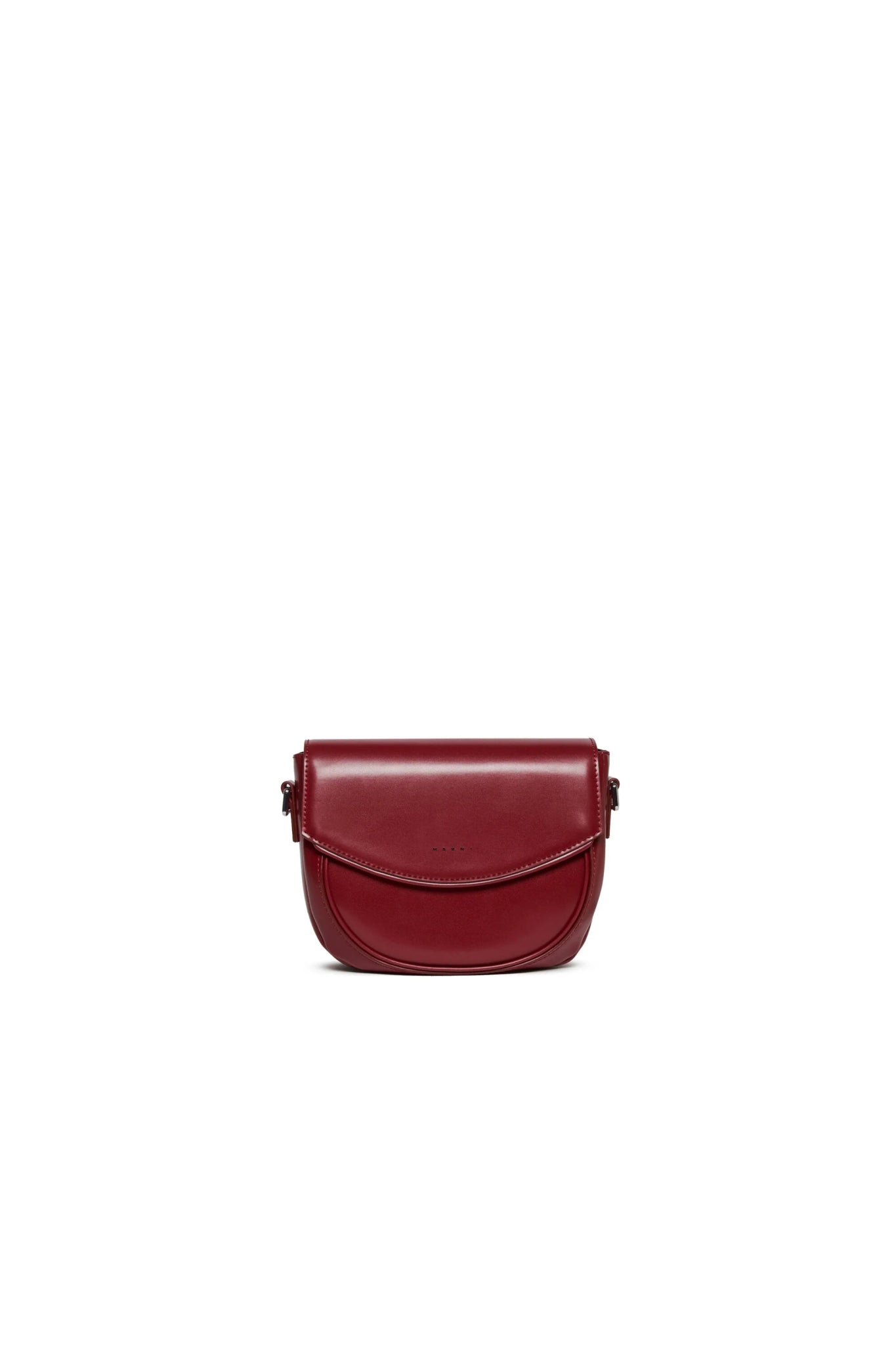 BORSA SMILE BAG BORDEAUX MARNI - Angel Luxury
