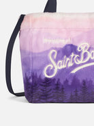 BORSA VIOLA PELLICCIA MC2 SAINT BARTH - Angel Luxury