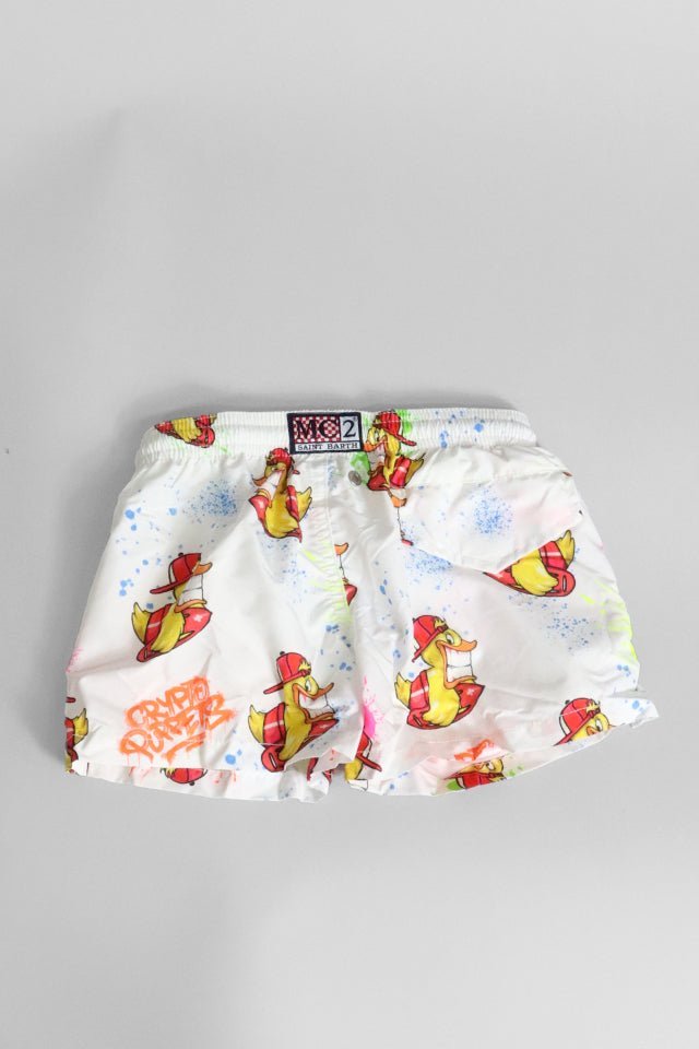 Boxer mare Mc2 Saint Barth bianco - Angel Luxury