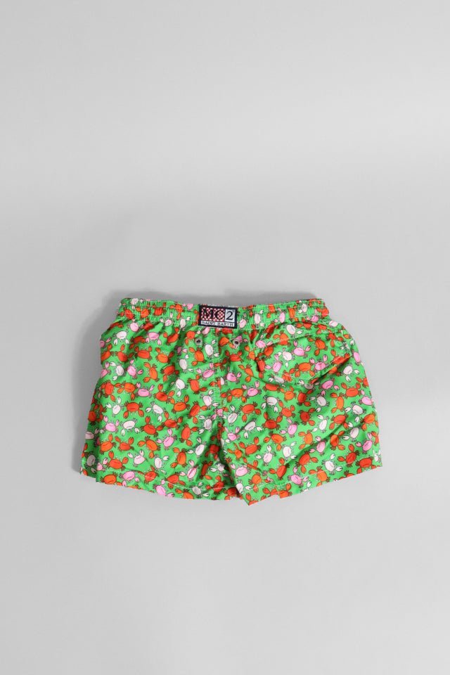 Boxer mare Mc2 Saint Barth verde granchio - Angel Luxury