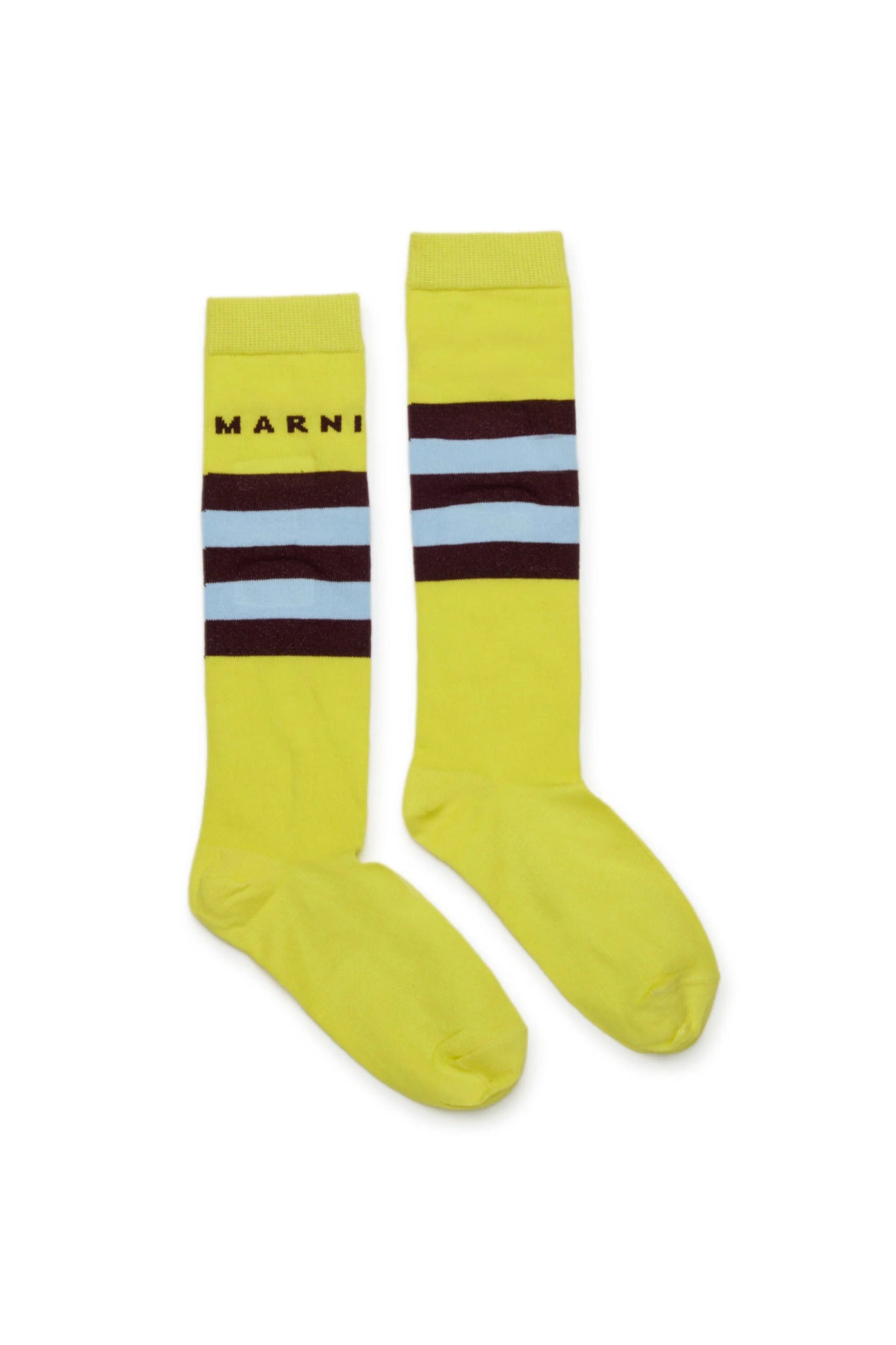 CALZINI GIALLO/CELESTE/MARRONE MARNI - Angel Luxury