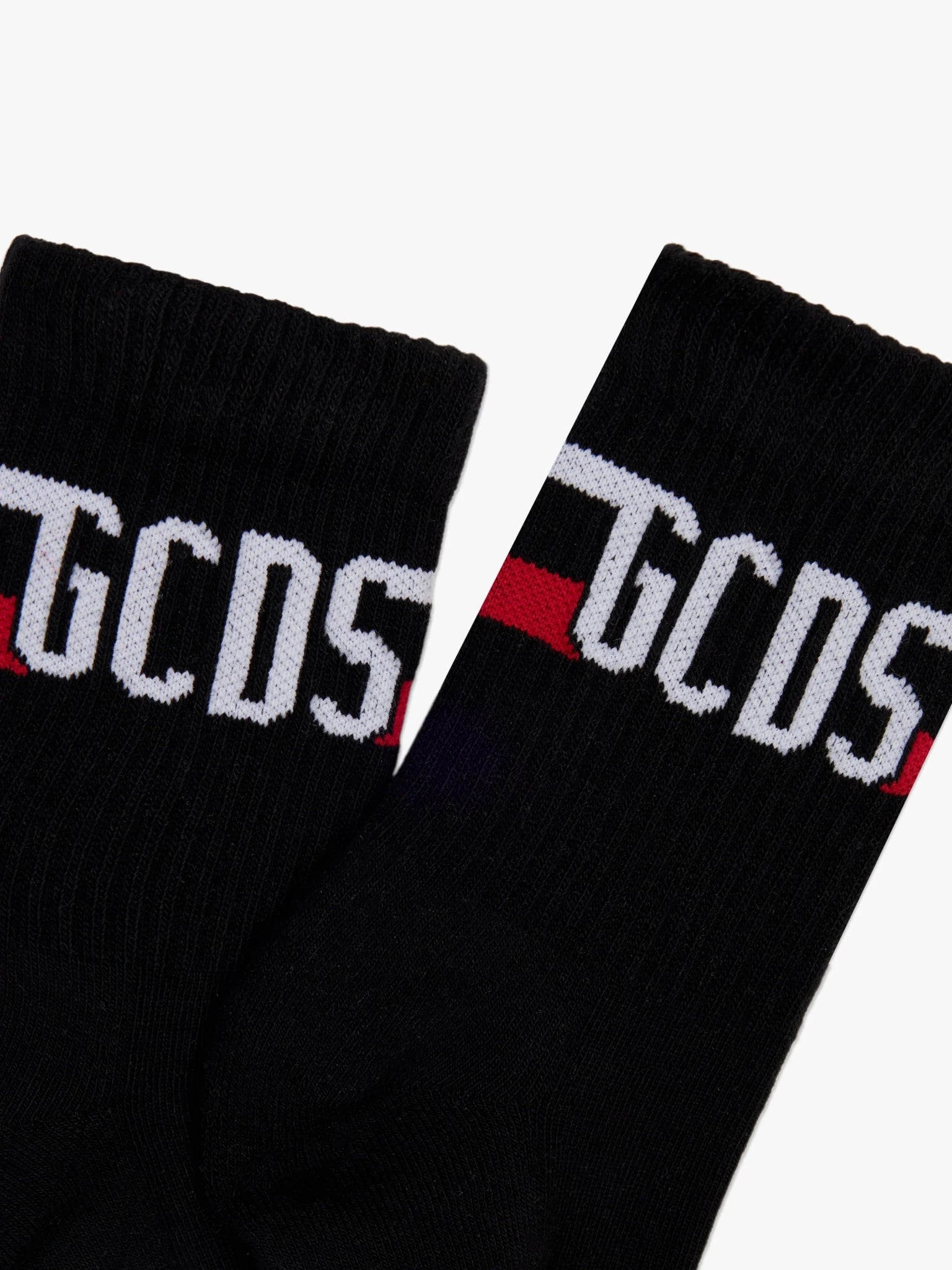 CALZINI NERI CON LOGO BIANCO GCDS - Angel Luxury