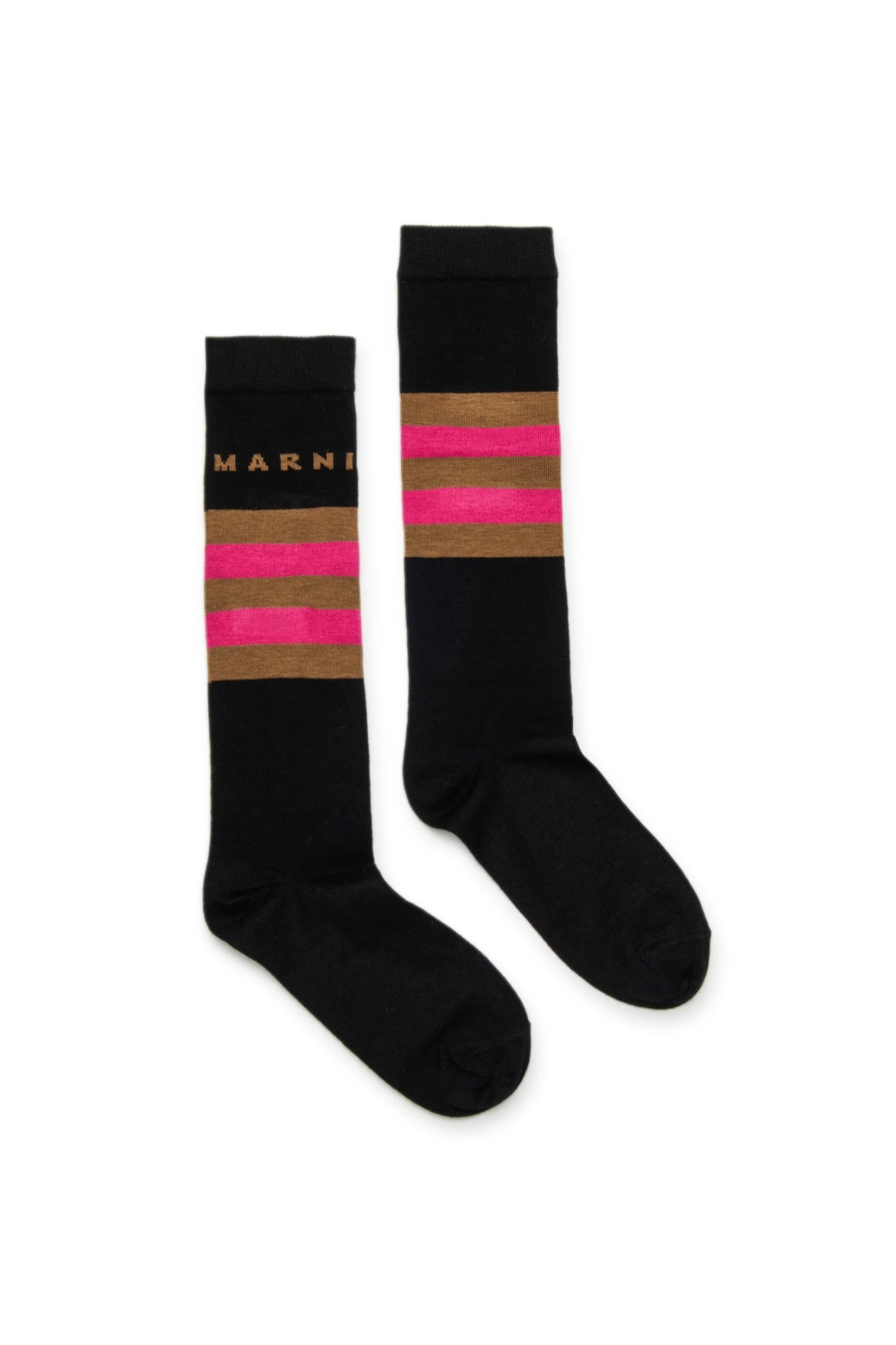 CALZINI NERI/BEIGE/FUCSIA MARNI - Angel Luxury