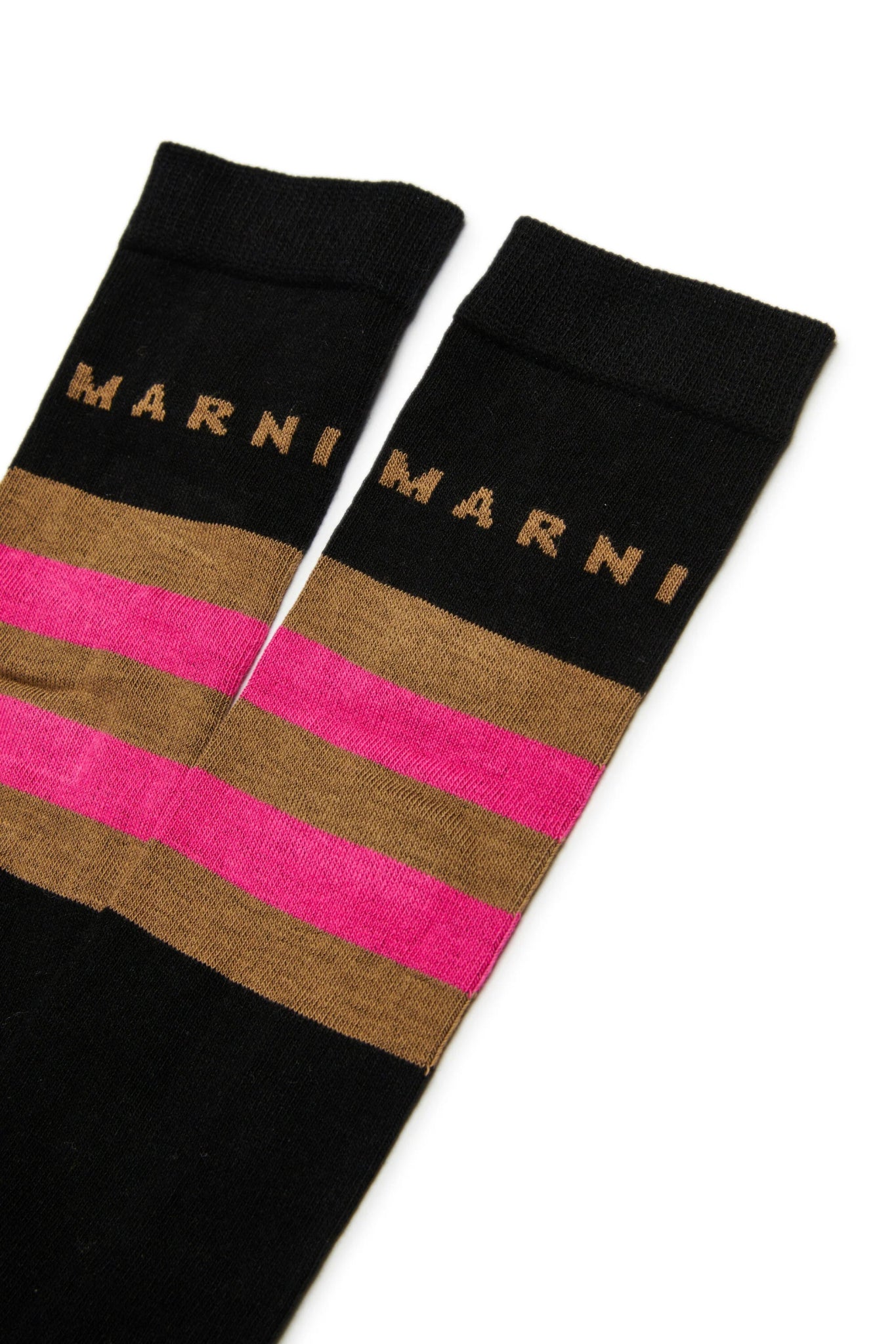 CALZINI NERI/BEIGE/FUCSIA MARNI - Angel Luxury