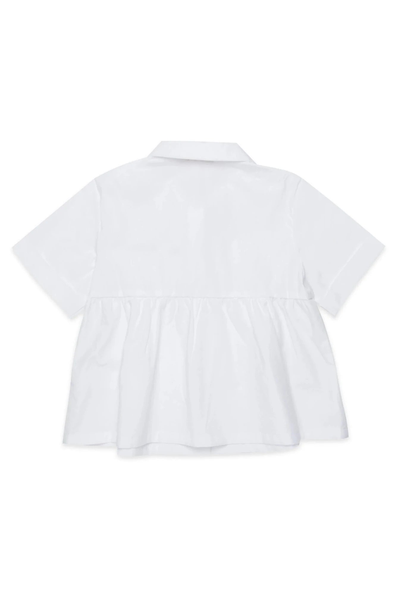 CAMICIA A MANICHE CORTE E LOGO MARNI - Angel Luxury