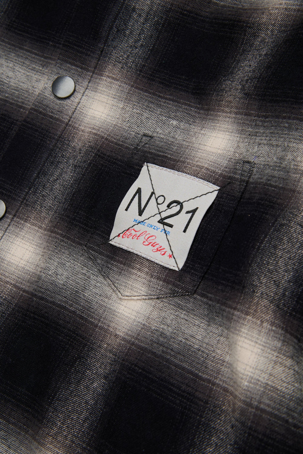CAMICIA A QUADRI CON CAPPUCCIO N21 - Angel Luxury