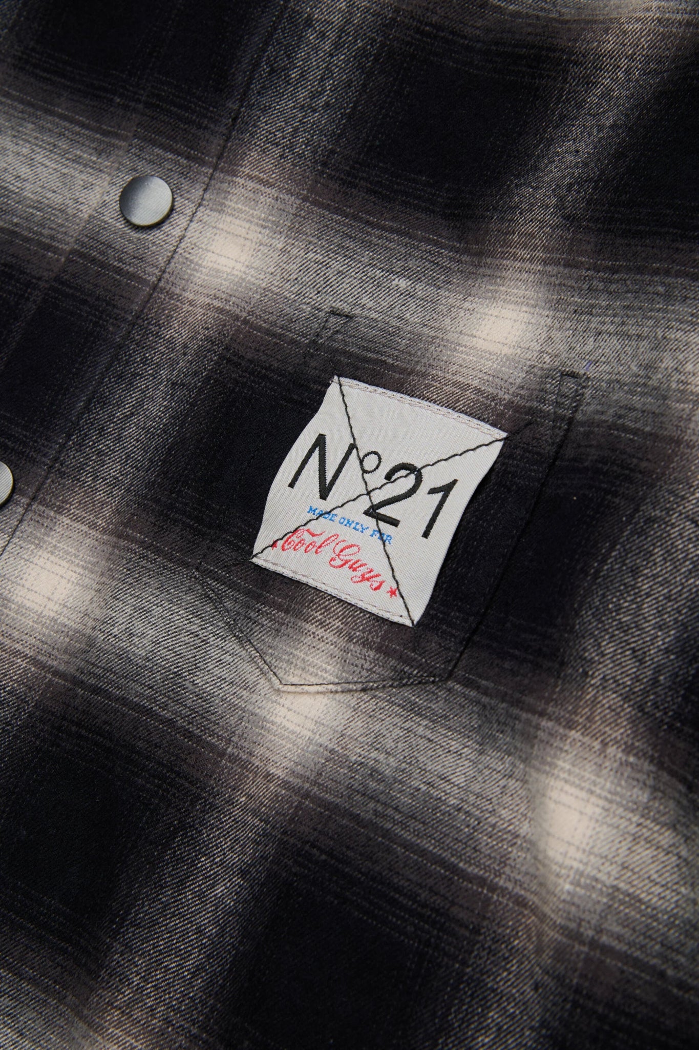 CAMICIA A QUADRI CON CAPPUCCIO N21 - Angel Luxury