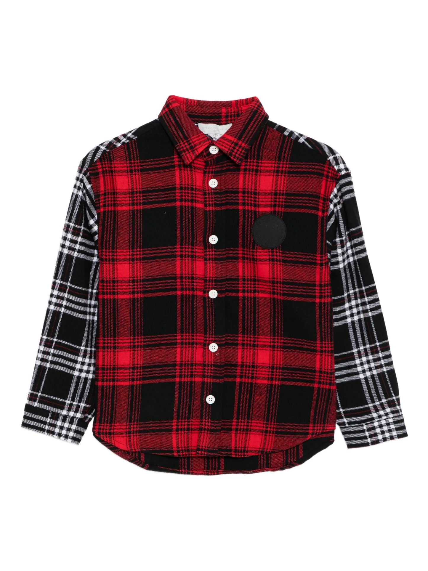 CAMICIA A QUADRI ROSSO STELLA MCCARTNEY - Angel Luxury