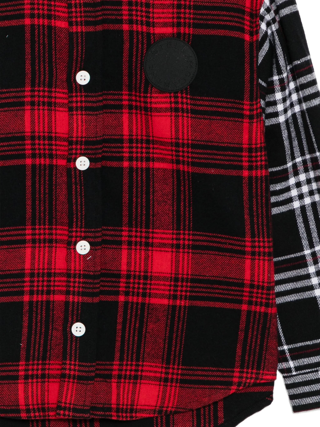 CAMICIA A QUADRI ROSSO STELLA MCCARTNEY - Angel Luxury