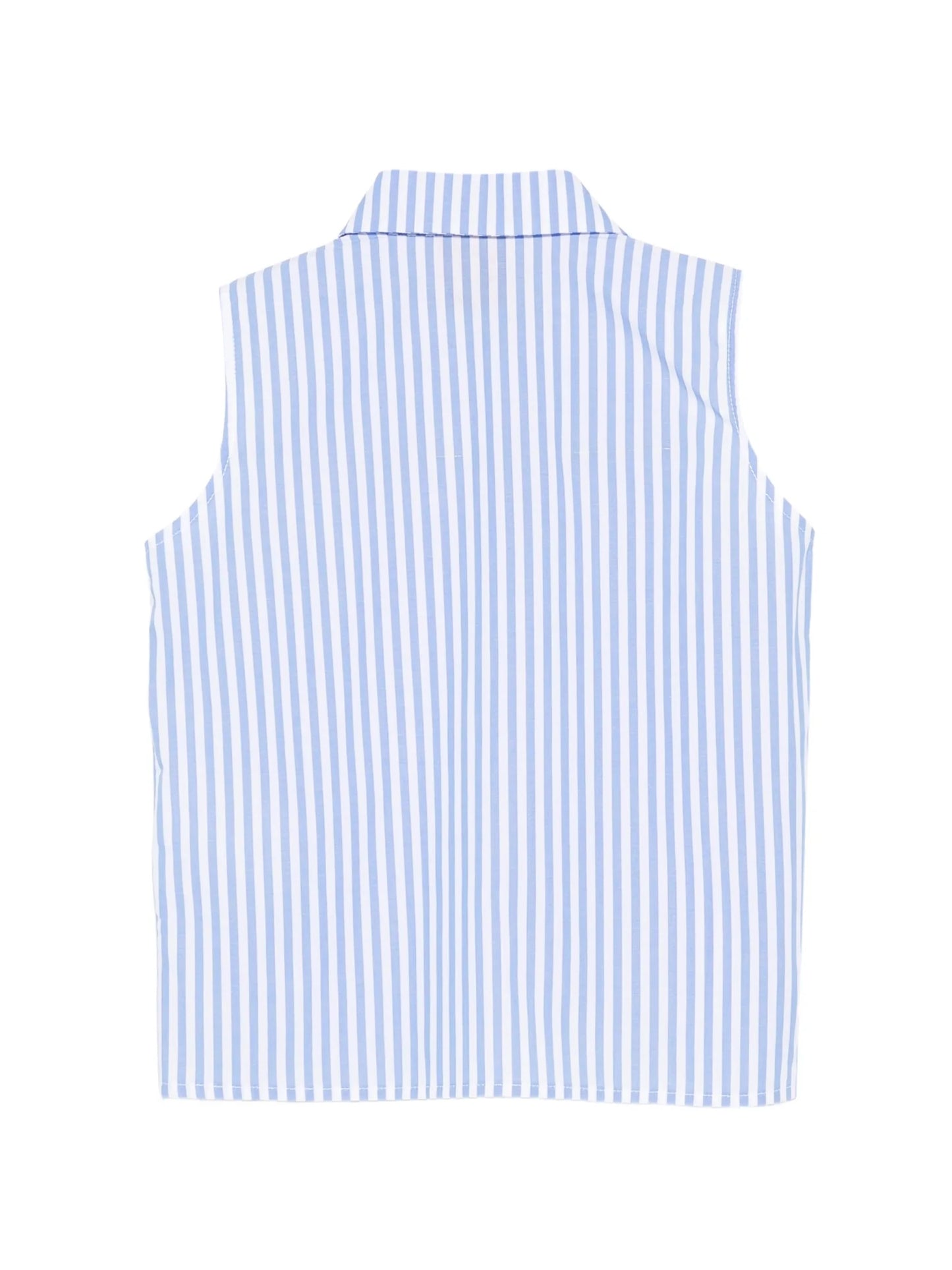 CAMICIA A RIGHE BIANCO E BLU STELLA JEAN - Angel Luxury