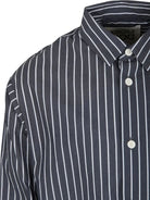 CAMICIA A RIGHE GRIGIA DOUUOD - Angel Luxury